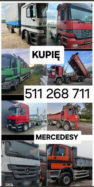 Skup ciężarówek Mercedes SK Actros Atego Axor Dafy Many i in