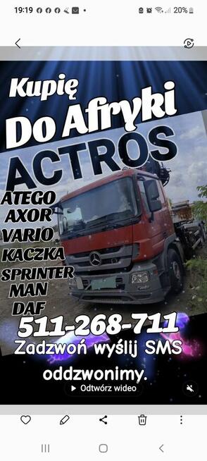 Skup ciężarówek Mercedes SK Actros Atego Axor Dafy Many i in