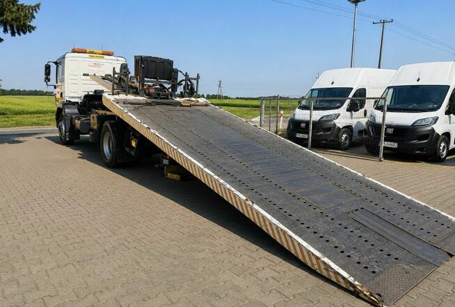 Man TGM 18. Pomoc Drogowa plyta hydrauliczna widelec