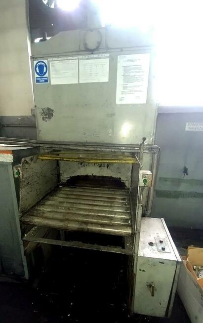 Krajarka hydrauliczna - gilotyna do kauczuku, gumy.