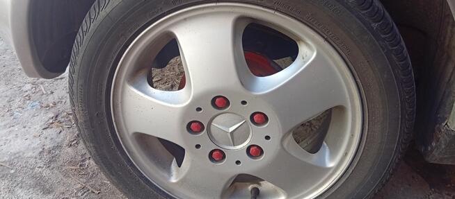 Koła letnie opony zdrowe felgi aluminium Mercedes 15 cali