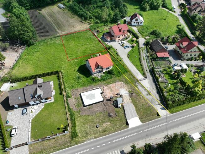 Stradomka działka budowlana 840 m2
