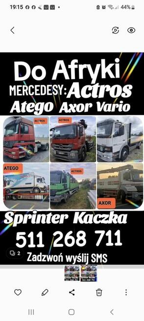 Skup ciężarówek Mercedes SK Actros Atego Axor Dafy Many i in