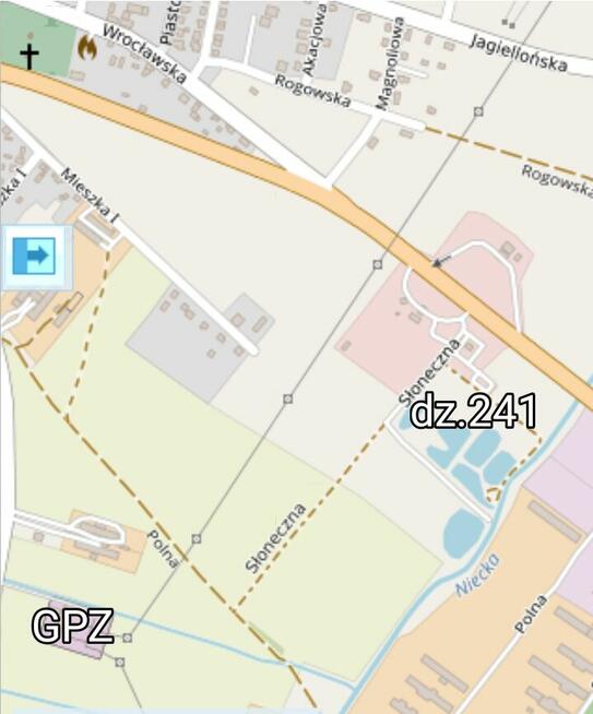 Działka przemysłowa 0,80 ha