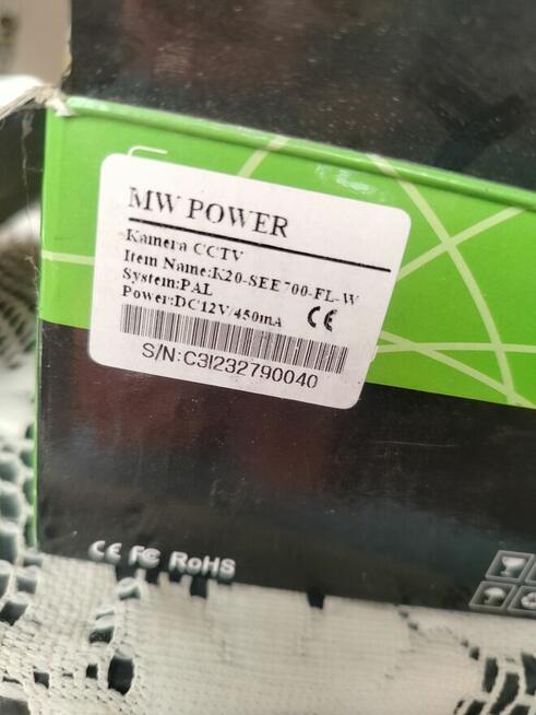 Kamera MW power CCTV color