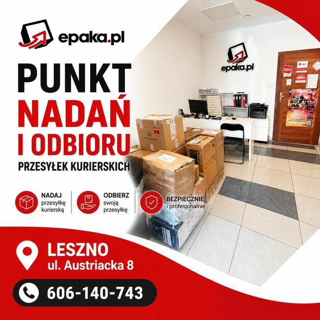 PUNKT NADAŃ I ODBIORU PRZESYŁEK KURIERSKICH epaka.pl Leszno