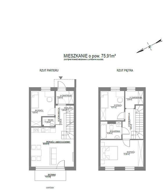 Nowy komfortowy apartament > 75,91 m2