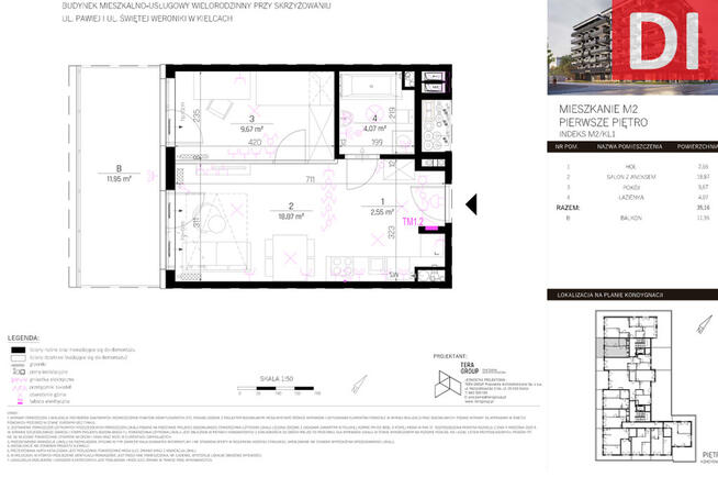 NOWE mieszkanie > 35,16 m2 > 2 pokoje