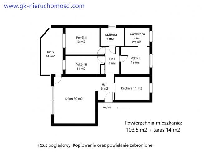 Po generalnym remoncie / Mieszkanie 104 m2 plus taras 14 m2 nad Wisłą / Warszawa