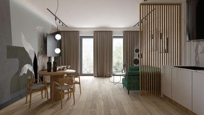 Apartament z ogródkiem 62,66 m2 > ul. Sandomierska