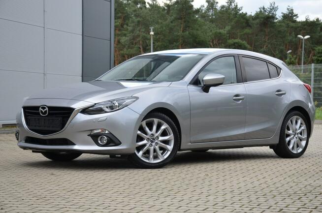 Mazda 3 2.0i120KM GT-M Serwis Bose Bi-xenon Skóra Head-up Navi 100%Org.lakier!