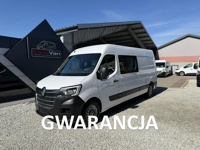 Renault Master max L3H2 7 osobowy brygadówka lift doka 69tys.km!!! pełna opcja