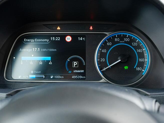 Nissan Leaf PY73574#40kWh N-Connecta Podgrz.f K.cofania Salon PL VAT 23%
