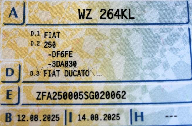 Fiat Ducato Maxi SalonPL FV23% L4H3 Gwarancja Fabryczna Kamera LED Tempomat
