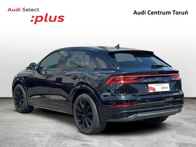 Audi Q8 GW Fabr._LED_Kamera_Skóra_B&O_Pneumatyka_Dociągi_SportowaKierownica_FV