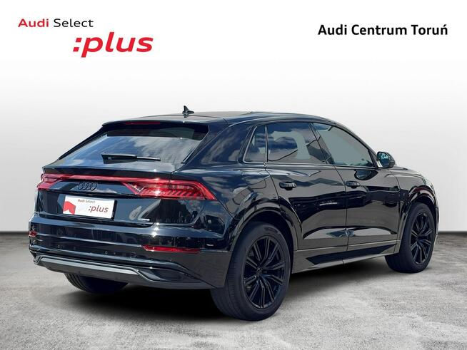 Audi Q8 GW Fabr._LED_Kamera_Skóra_B&O_Pneumatyka_Dociągi_SportowaKierownica_FV