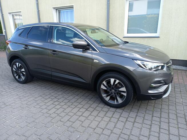 Opel Grandland X Benz Ledy ParkAssist Pół-Skóry Duża Navi Elektr.Klapa 100%Bezwypadkowy