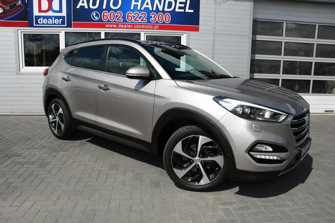 Hyundai Tucson 1.6 GDI 4x4 Automat LED Panorama Kamera Wentylacja Euro-6 178 tys.km