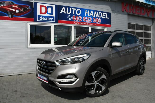Hyundai Tucson 1.6 GDI 4x4 Automat LED Panorama Kamera Wentylacja Euro-6 178 tys.km