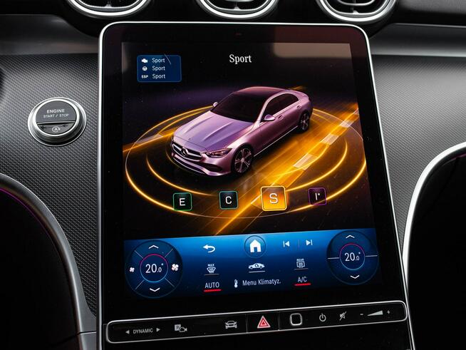 Mercedes C 220 GD4N007#220 d mHEV 4-Matic Avantgarde Ambient Salon PL VAT 23%