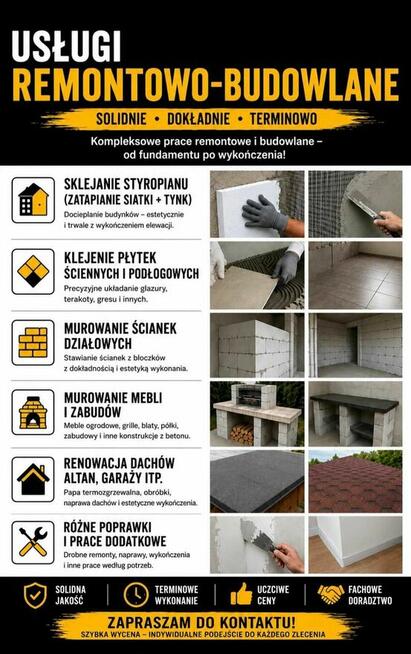 Usługi remontowe– Legnica, Jawor, Udanin | Shadow Service