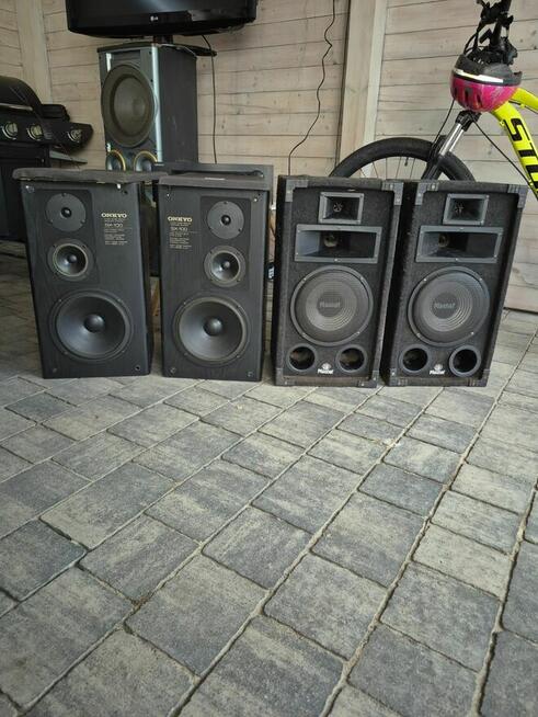 Onkyo TX-8050 + 4 Kolumny (Onkyo + Magnat) – 130W na kanał!