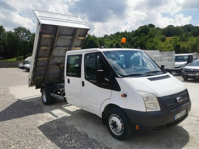 Transit Brygadówka wywrotka Klimatyzacja Dubel hak kiper dok