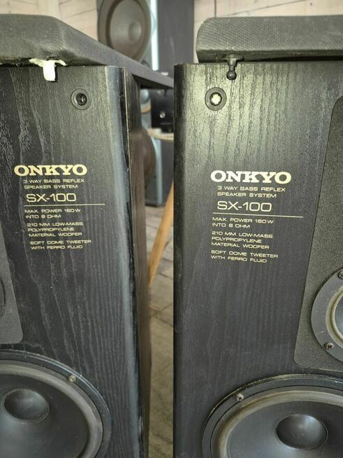 Onkyo TX-8050 + 4 Kolumny (Onkyo + Magnat) – 130W na kanał!