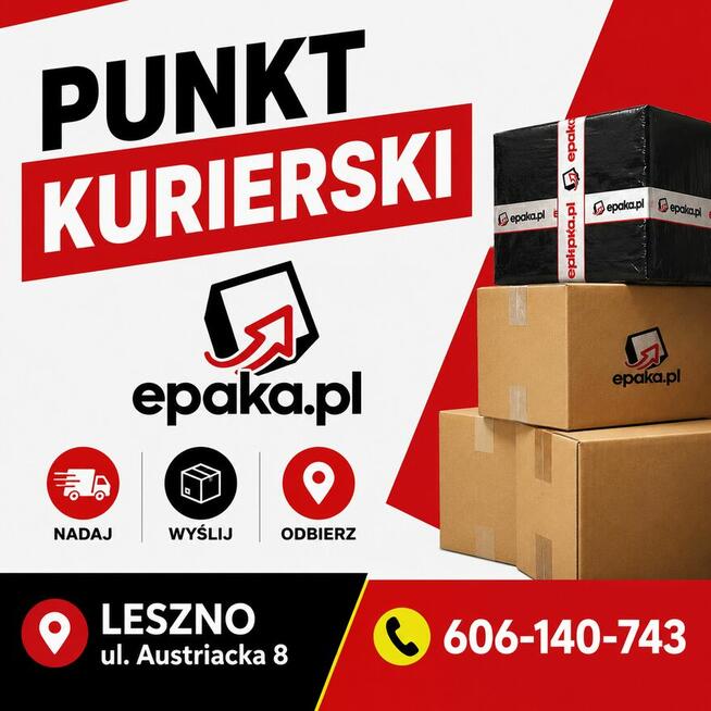 PUNKT NADAŃ I ODBIORU PRZESYŁEK KURIERSKICH epaka.pl Leszno