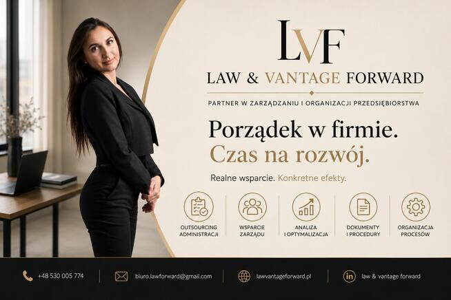 Manager Operacyjny / Office Manager / Administracja