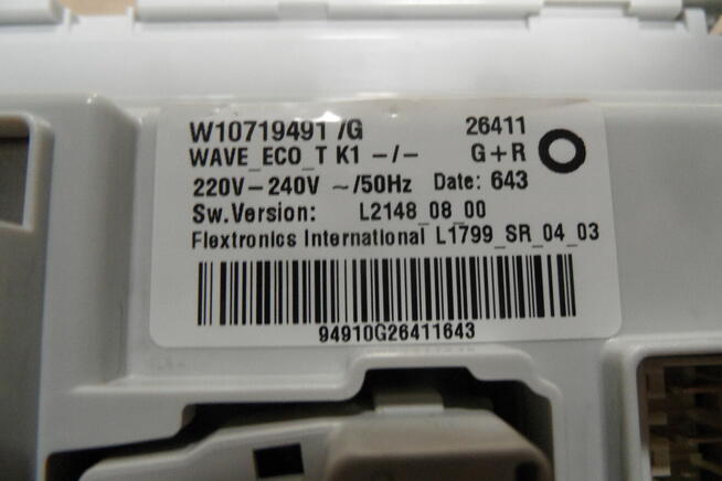 programator pralki indesit ITWA61052W W107199491G