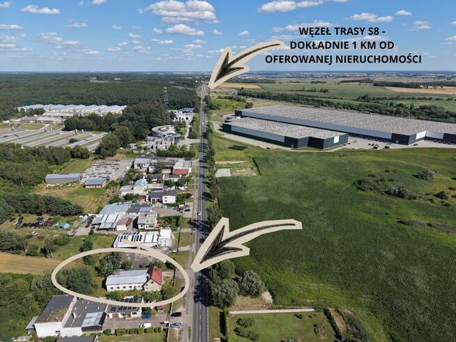Hale 283 m² | 13 ar | produkcja | magazyn | biura | przy S8