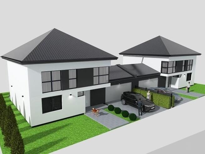 Nowy dom 180 m2 w zabudowie bliźniaczej / Warszawa Białołęka