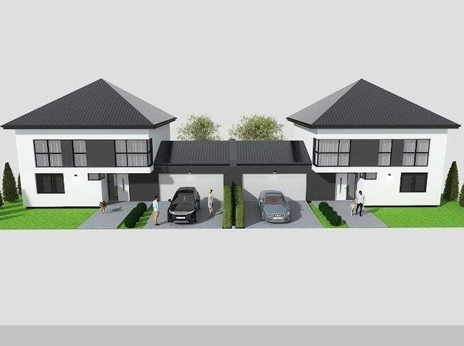 Nowy dom 180 m2 w zabudowie bliźniaczej / Warszawa Białołęka