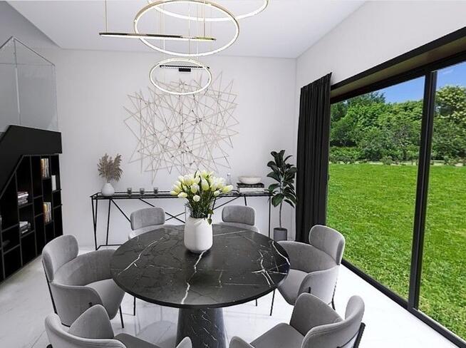 Nowy dom 180 m2 w zabudowie bliźniaczej / Warszawa Białołęka