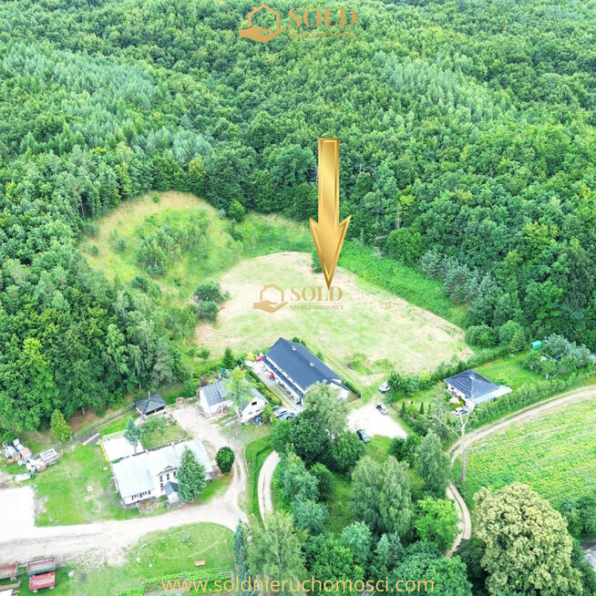 Działka budowlana Zamostne gm. Wejherowo,