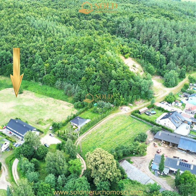 Działka budowlana Zamostne gm. Wejherowo,