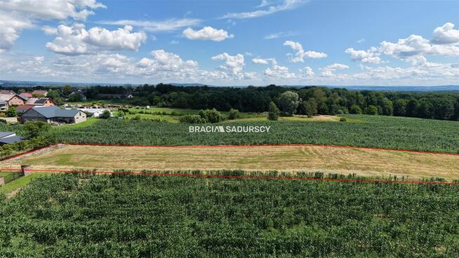 Działka budowlana Kaszów gm. Liszki, Wadowicka