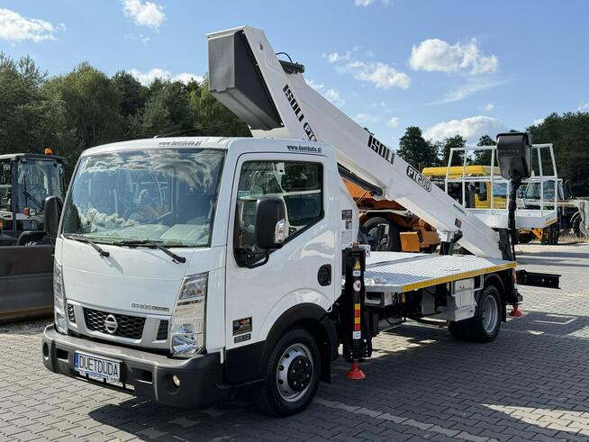 Nissan Cabstar NT400 Zwyżka Podnośnik Koszowy ISOLI PT 200 20m UDT Multitel GSR P7