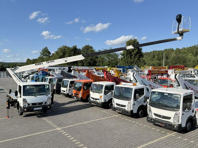 Nissan Cabstar NT400 Zwyżka Podnośnik Koszowy ISOLI PT 200 20m UDT Multitel GSR P7