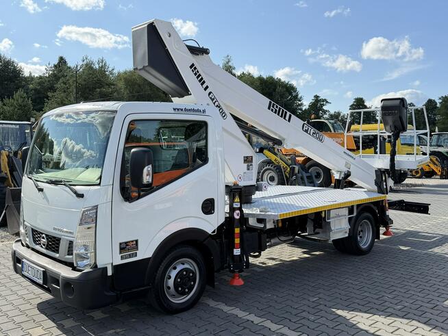 Nissan Cabstar NT400 Zwyżka Podnośnik Koszowy ISOLI PT 200 20m UDT Multitel GSR P7