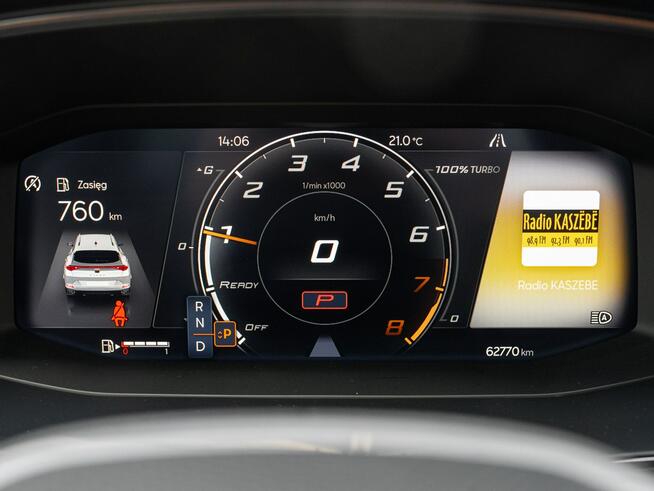 Cupra Formentor 1.5 TSI 150KM DSG Podgrz.f i kier K.cofania Ambient Salon PL VAT 23%