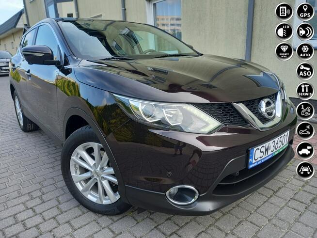 Nissan Qashqai 1.6Dci 130KM Navi Kamery 360 Panorama KeylesGo Full Opcja Bezwypadkowy