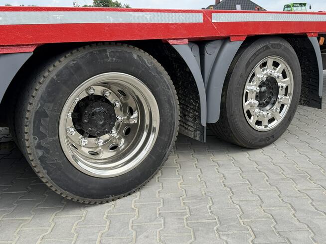 MAN TGS 26.440 6x2 E6 Laweta Tandem Przejazdowy Przyczepa 3-osiowa Najazdy Hydrauliczne Platforma Ho