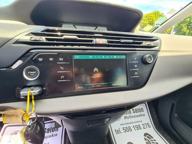 Citroen C4 SpaceTourer 98 Tys.Km Automat Navi PDC Klimatronik Sensory Tempomat Halogeny Alu