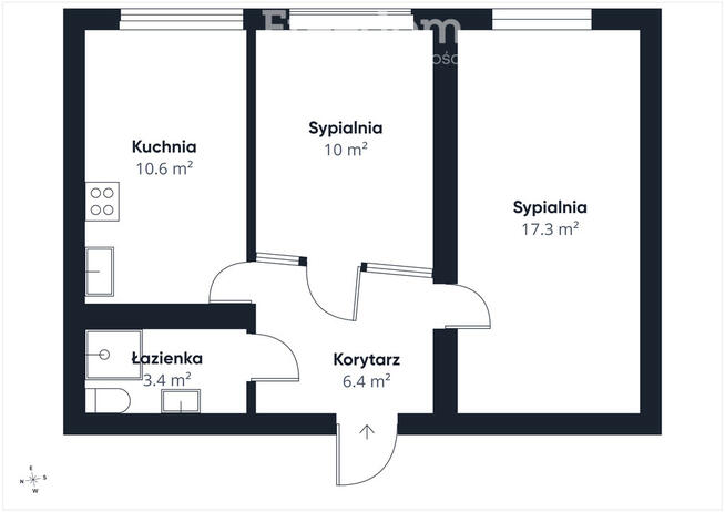 Mieszkanie 46,32m² idealne pod inwestycje