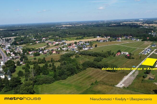 Działka 800m2 z WZ w Klembowie, okazja