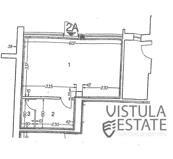 Parterowy lokal witrynowy | 26 m2