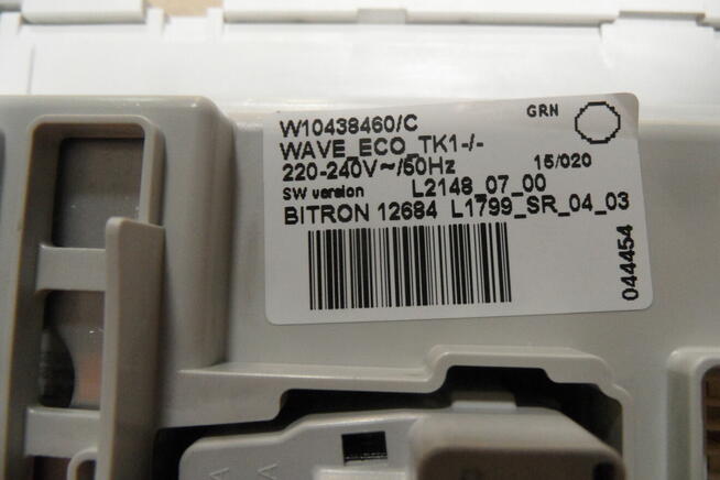 programator pralki whirlpool PTL1261D W10438460C