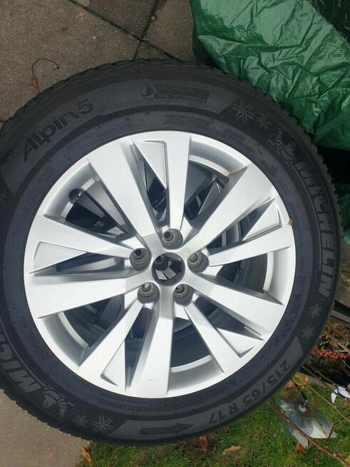 opony felgi kpl zima 17 cali 5x108 215/65 R17 Peugeot, Citro